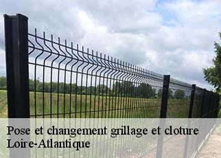 Pose et changement grillage et cloture Loire-Atlantique 