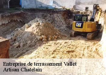 Entreprise de terrassement  vallet-44330 Artisan Chatelain 