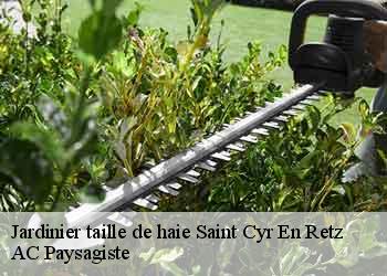 Jardinier taille de haie saint-cyr-en-retz-44580 AC Paysagiste