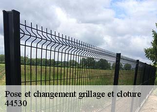 Pose et changement grillage et cloture 44530